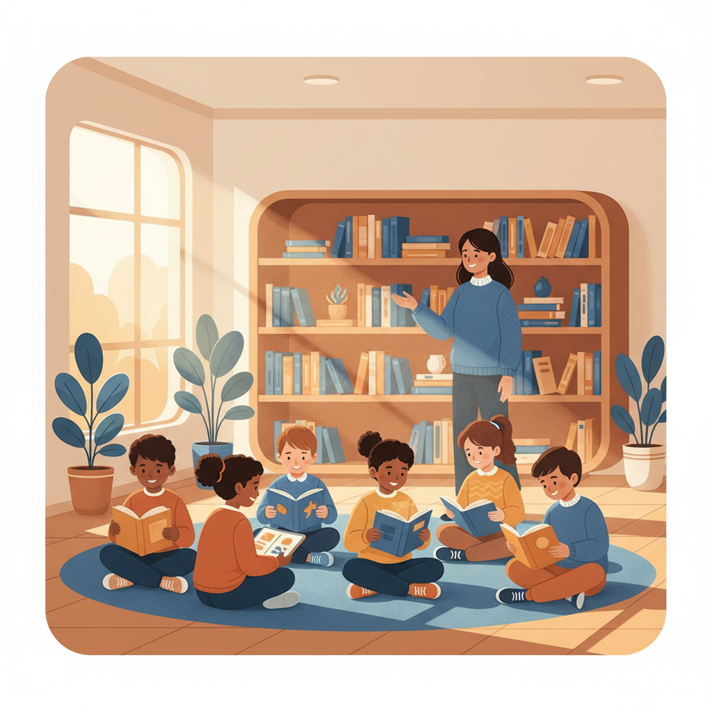 Children learning